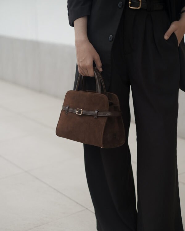 Tami Suede Coffee - Medium Size