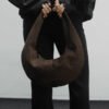 Miyu Suede Coffee