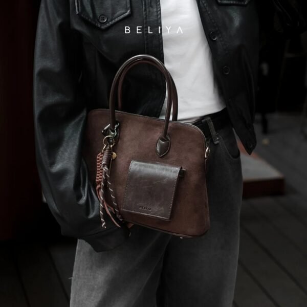 CATALOG YOTE BAG_20250804_112835_0004 Yote Suede Coffee - Medium Size