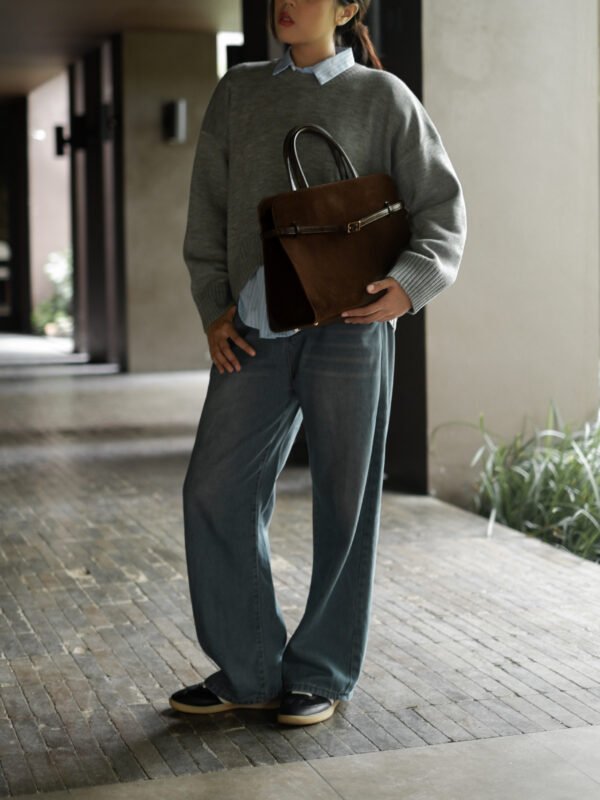 Tami Suede Coffee - Extra Large