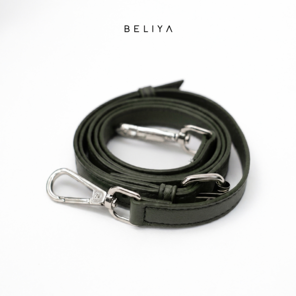 Beliya Tami HandBag Olive Green Suede - Big Size